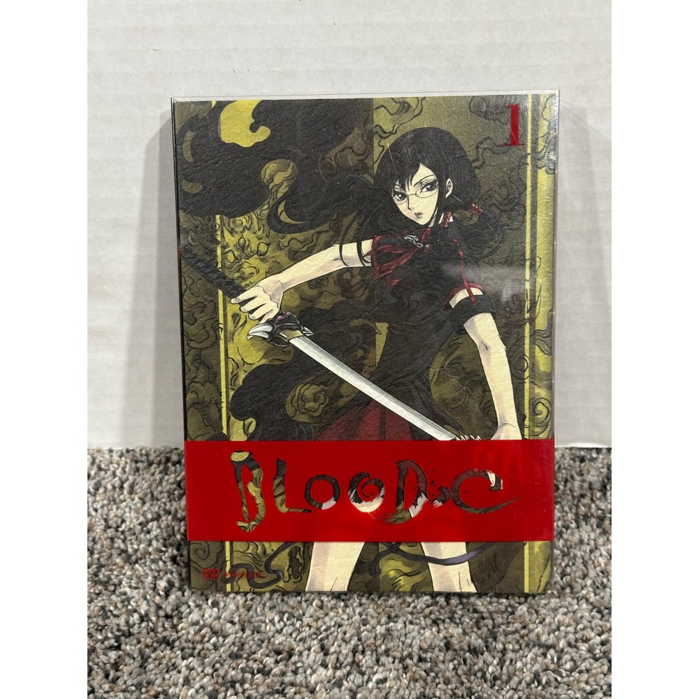 Blood-C Vol 1 DVD Japanese Limited Edition CLAMP Art